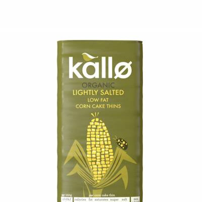 Chantal Organics Kallo Corn Cakes Square 130g