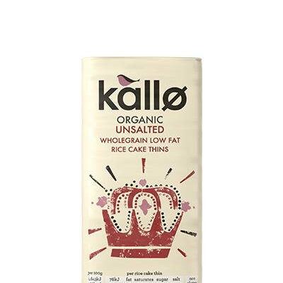 Chantal Organics Kallo Rice Cakes Square 130g