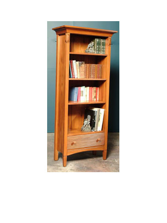 Charters Tall Bookcase & Drawer