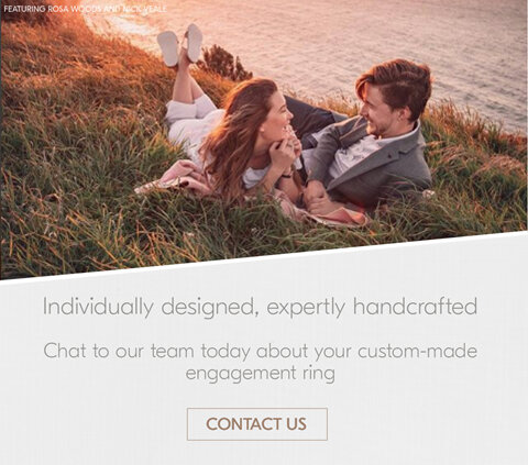 Chat to our team about your custom designed engagement ring