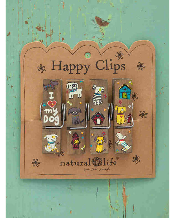chcl024 happy clips kitchen i love my dog peg chip clip