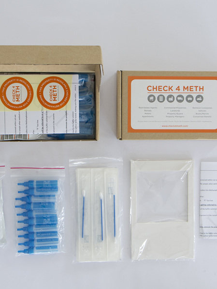 CHECK4METH Meth screening kit - 1.5ug/100cm2 level