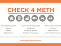 CHECK4METH Meth screening kit -   including blue box