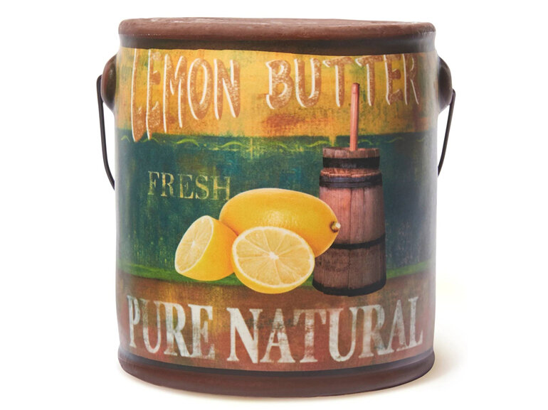 Cheerful Candle Lemon Butter Pound Cake Ceramic Paint Can 20oz 567g