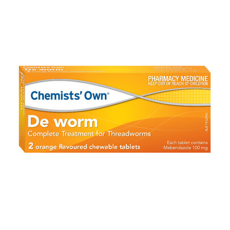 CHEMIST OWN DEWORM CHEWABLE TABLETS 2