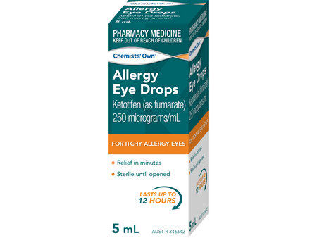 Chemists' Own Allergy Eye Drops 5mL