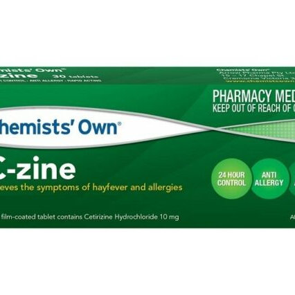 Chemists' Own C-Zine 10mg Tablets 30 Pack