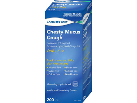 Chemists' Own Chesty Mucus Cough 200mL