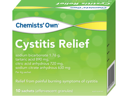 Chemists' Own Cystitis Relief Sachets 4g x 10