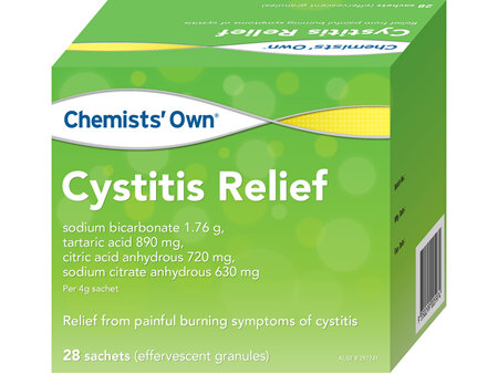Chemists' Own Cystitis Relief Sachets 4g x 28