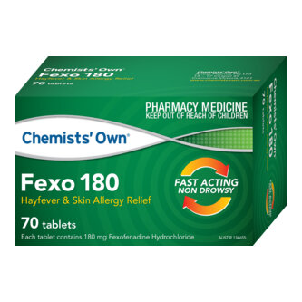 CHEMISTS OWN FEXO TABLETS 180MG 70