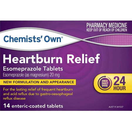 CHEMISTS OWN HEARTBURN RELIEF 20MG 14 TABS