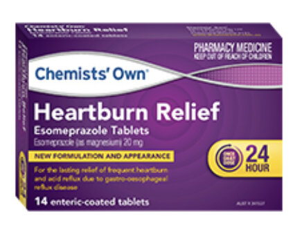 Chemists' Own Heartburn Relief Esomeprazole 14 Tablets