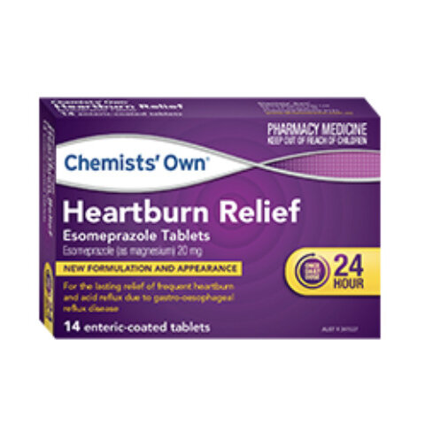 Chemists' Own Heartburn Relief Esomeprazole 14 Tablets