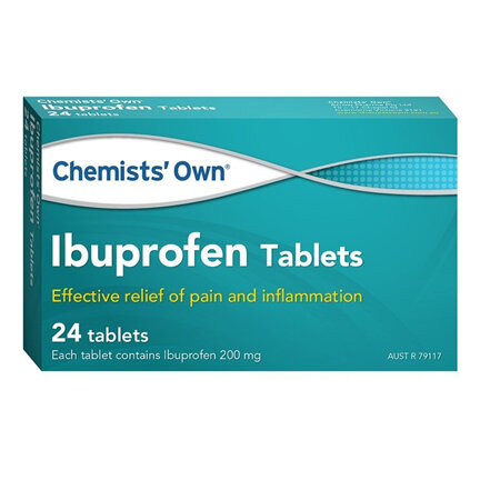 Chemists' Own Ibuprofen 200mg 24 Tablets