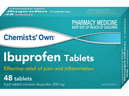 Chemists' Own Ibuprofen 48 tabs