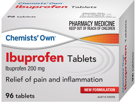 Chemists' Own Ibuprofen 96 tabs