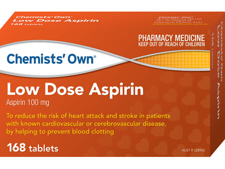 Chemists' Own Low Dose Aspirin 168 tabs