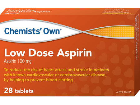 Chemists' Own Low Dose Aspirin 28 tabs