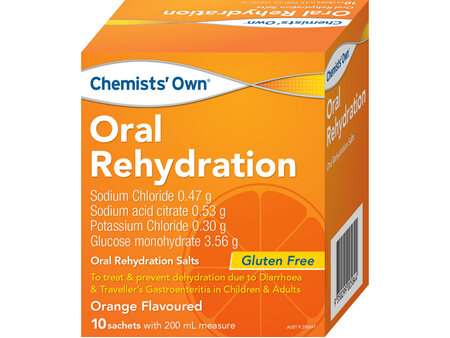 Chemists' Own Oral Rehydration Sachets 10s