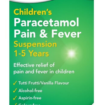 Chemists' Own Paracetamol Pain & Fever 1-5 Years 200mL