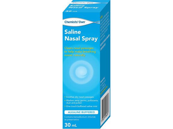Chemists' Own Saline Nasal Spray 30mL