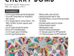 Cherry Bomb Pattern by Michelle McKillop