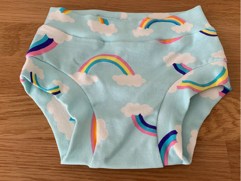 Childrens Underwear - Rainbows - Size 2