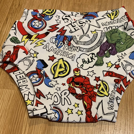Childrens Underwear - Super Hero - Size 4