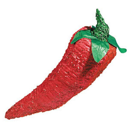 Chili pepper pinata