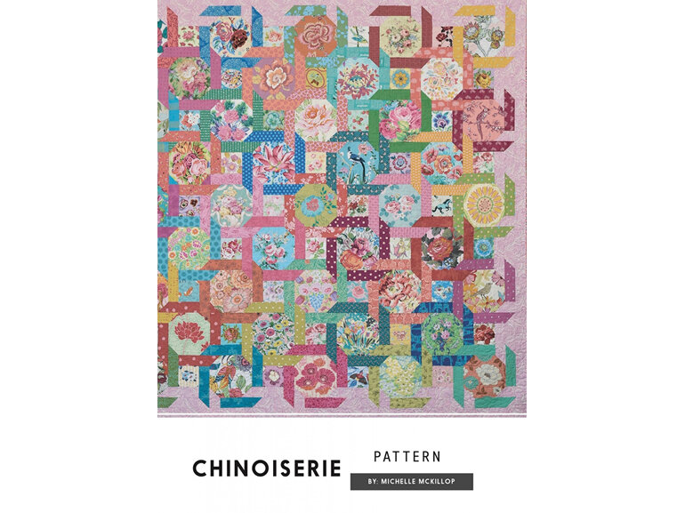 Chinoiserie Pattern by Michelle McKillop