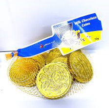 Chocolate coins - 75 gram bag