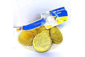 Chocolate coins - 75 gram bag