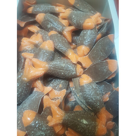 Chocolate orange fish - 168 pieces