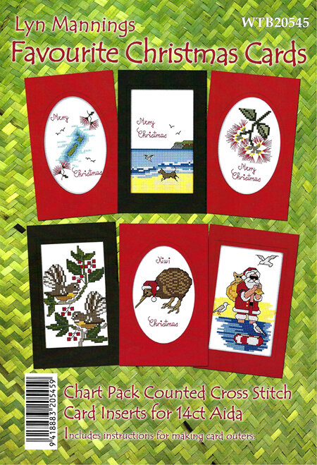 Christmas Cards Cross Stitch Patterns by Lyn Mannings