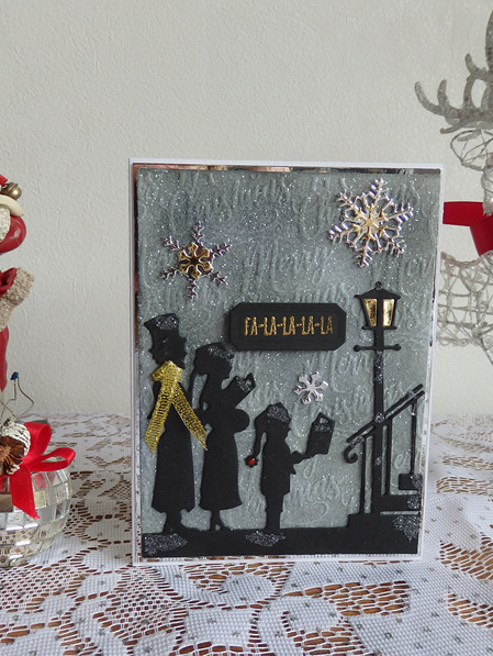 Christmas Carollers Card