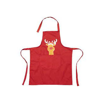 Christmas children's apron