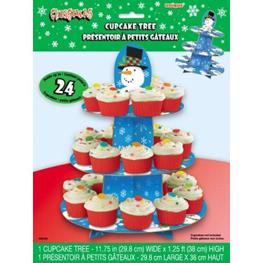 Christmas cupcake tree - holds up to 24 cupcakes