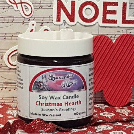 Christmas Hearth Soy Wax Candle
