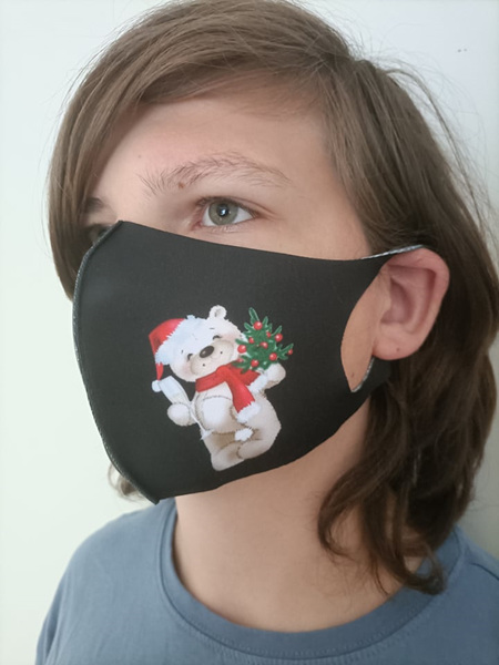 ***CHRISTMAS LIMITED EDITION MASKS**** Merry Beary Washable Mask
