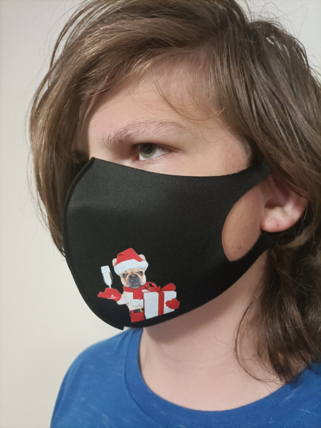 ***CHRISTMAS LIMITED EDITION MASKS**** Merry Woofter Washable Masks