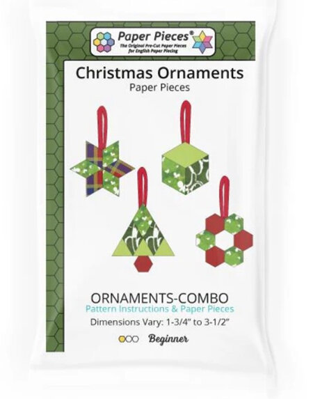 Christmas Ornaments Pattern and Piecesl Pack by Paper Pieces
