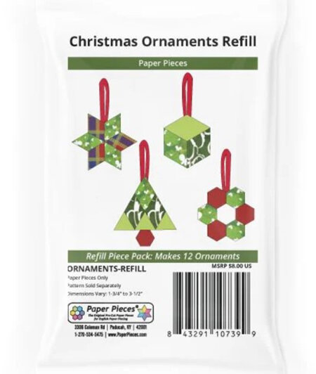 Christmas Ornaments Refill Pack by Paper Pieces