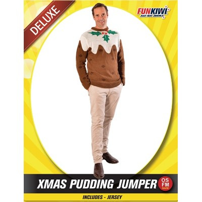 Christmas Pudding jumper - one size