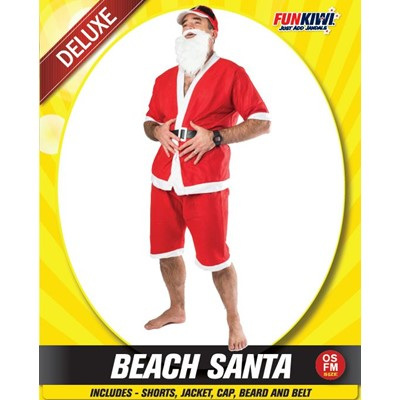 Christmas Santa suit - beach Santa suit
