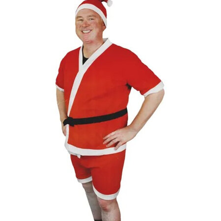 Christmas Santa suit - beach Santa suit