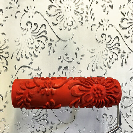 Ostrich Skin Decorative Patterned Paint Roller 