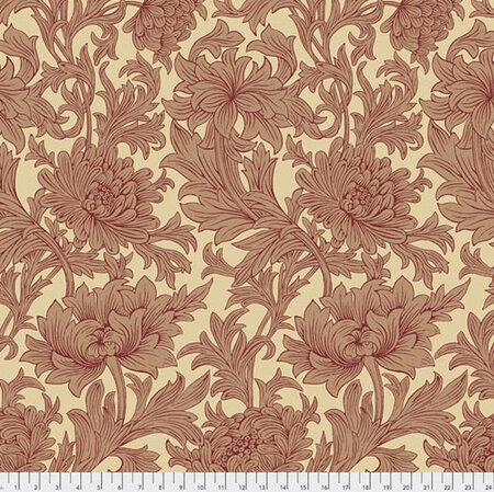 Chrysanthemum Toile Red QBWM003.Red (Wide)