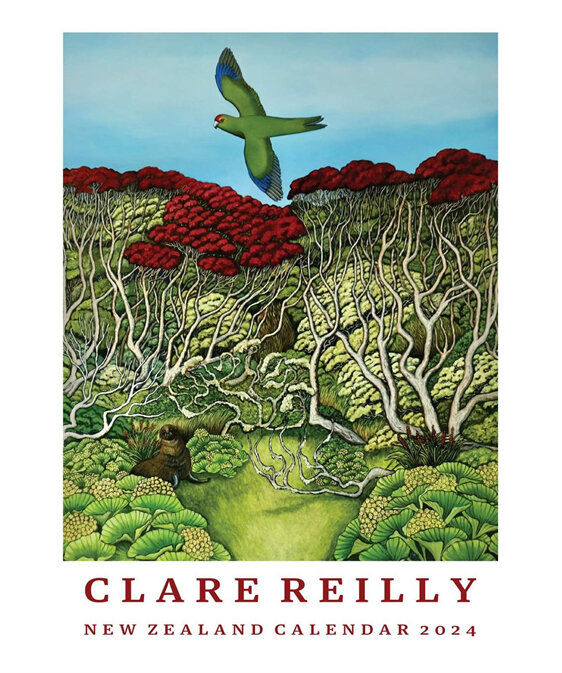 Clare Reilly New Zealand Calendar 2024