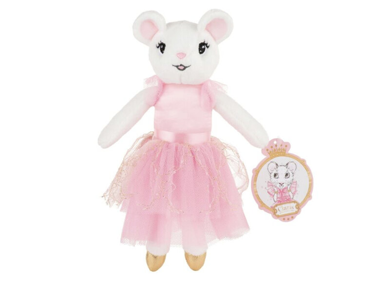 Claris the Mouse Plush Toy Parfait Pink Mini 20cm